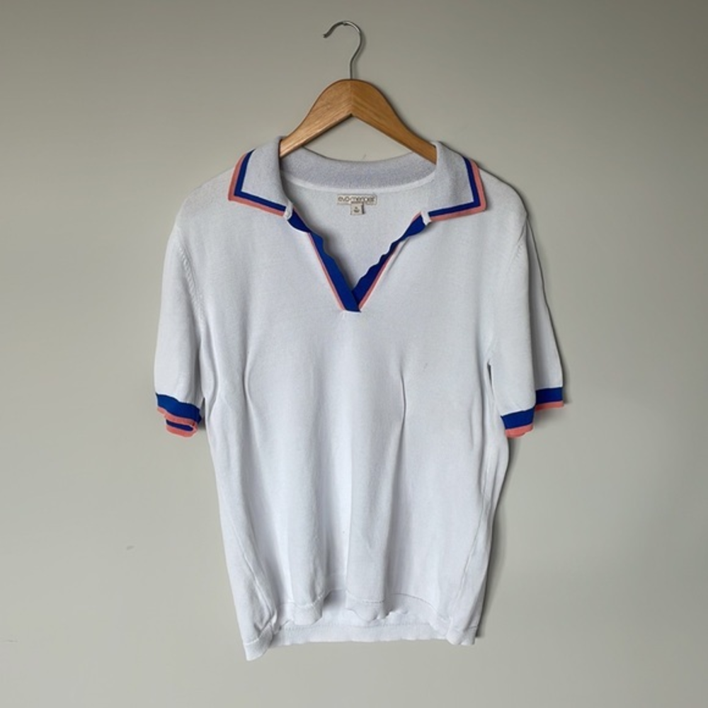 Eva Mendez Knit White‎ Shirt